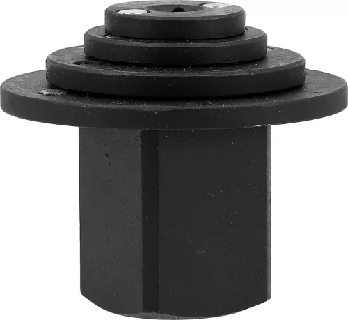 YATO Ütvecsavarozó adapter készlet négyszöghajtáshoz, 1/4”–1”, rövid, 4 részes, CrMo (YT-10673)