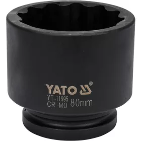 YATO Dupla hatszögletű dugókulcs 80mm 1" (YT-11995)
