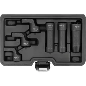  YATO Dugókulcs készlet EGT kipufogógáz-hőmérséklet érzékelőkhöz 3/8”, 13–17 mm, 6 részes (YT-12003)