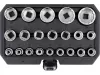 YATO  12 Szögű dugókulcs készlet, 1/2",  8-36 mm ig, 21 db-os (YT-12630)
