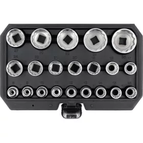   YATO  12 Szögű dugókulcs készlet, 1/2",  8-36 mm ig, 21 db-os (YT-12630)