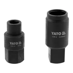  YATO Befecskendezőszivattyú dugókulcs készlet Bosch VE pumpákhoz, 7 és 12,6 mm, 2 részes (YT-17524)