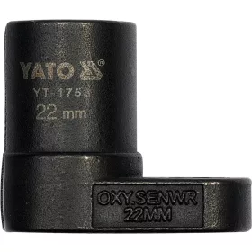   YATO Lambdaszonda-kulcs nyitott fejjel, 22 mm, 1/2”, CrMo (YT-1753)