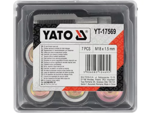 YATO OLAJTEKNŐ CSAVAR M18X1.5 (YT-17569)