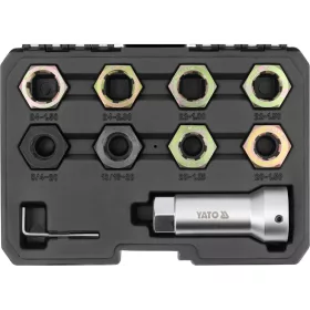   YATO Féltengely menetjavító készlet 13/16”–M24, 10 részes (YT-17605)