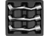 YATO Befecskendezőcső-kulcs készlet 1/2” meghajtással, 14–19 mm, 3 részes (YT-17619)