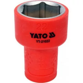 YATO Dugókulcs 22 mm 3/8 col 1000V-ig szigetelt (YT-21022)