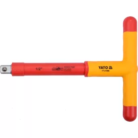   YATO T-alakú hajtókar 1/2" 1000 V-ig szigetelt CrV (YT-21096)