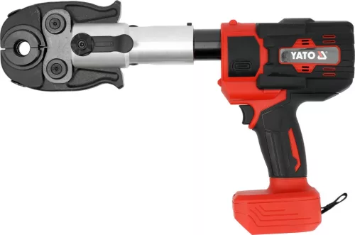 YATO Csőprés akkus hidraulikus kivitelben PEX-AL-PEX csövekhez, U/TH 16–32 mm, 32 kN, 18 V (YT-21734)