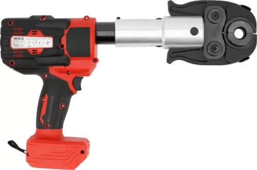 YATO Csőprés akkus hidraulikus kivitelben PEX-AL-PEX csövekhez, U/TH 16–32 mm, 32 kN, 18 V (YT-21734)