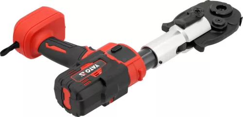 YATO Csőprés akkus hidraulikus kivitelben PEX-AL-PEX csövekhez, U/TH 16–32 mm, 32 kN, 18 V (YT-21734)