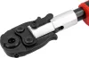 YATO Csőprés akkus hidraulikus kivitelben PEX-AL-PEX csövekhez, U/TH 16–32 mm, 32 kN, 18 V (YT-21734)
