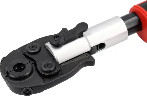 YATO Csőprés akkus hidraulikus kivitelben PEX-AL-PEX csövekhez, U/TH 16–32 mm, 32 kN, 18 V (YT-21734)