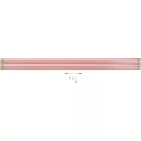   YATO Kábelbehúzó rúd készlet 10 × 1 m, 14 részes, üvegszálas (YT-23200)
