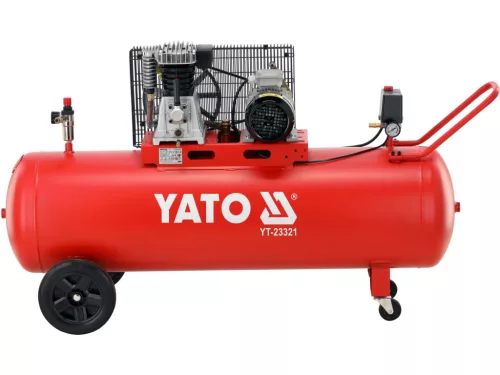 YATO Olajos kompresszor  2200 W / 3 LE, 200 Liter, 400 Volt (YT-23321)