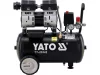 YATO Olajmentes tisztalevegős légkompresszor, 8 bar, 140 liter/perc,  24 literes tartály (YT-23342)