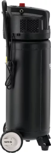YATO Kompresszor 50 literes álló tartállyal, olajmentes rendszerrel, 1500 W, 220 l/perc, 10 bar (YT-23348)
