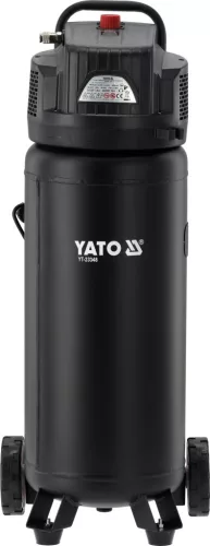 YATO Kompresszor 50 literes álló tartállyal, olajmentes rendszerrel, 1500 W, 220 l/perc, 10 bar (YT-23348)