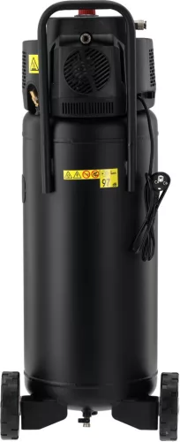 YATO Kompresszor 50 literes álló tartállyal, olajmentes rendszerrel, 1500 W, 220 l/perc, 10 bar (YT-23348)