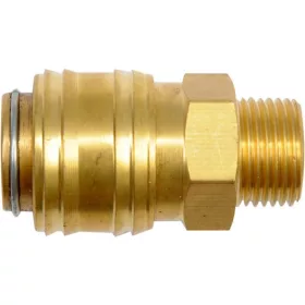   YATO Pneumatikus gyorscsatlakozó 3/8" x 1/4" sárgaréz (YT-24095)