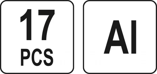 YATO Csapágy- és szimering beütő készlet, 17 részes (YT-25415)