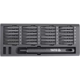   YATO Precíziós bitkészlet elektronikai javításhoz, 4 mm, 49 részes (YT-25762)