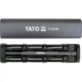   YATO Precíziós bitkészlet elektronikai javításhoz, 4 mm, 45 részes (YT-25768)