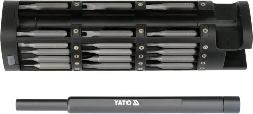 YATO Precíziós bitkészlet elektronikai javításhoz, 4 mm, 45 részes (YT-25768)