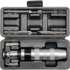   YATO Ütvecsavarhúzó készlet lapos és Phillips bitekkel, 160 mm, 7 részes (YT-2802)