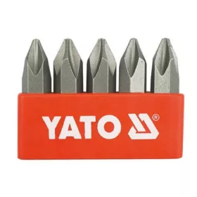   YATO Bithegy készlet PH2 5 részes 36 mm (YT-2800, YT-2801 behajtóhoz) CrV (YT-2810)