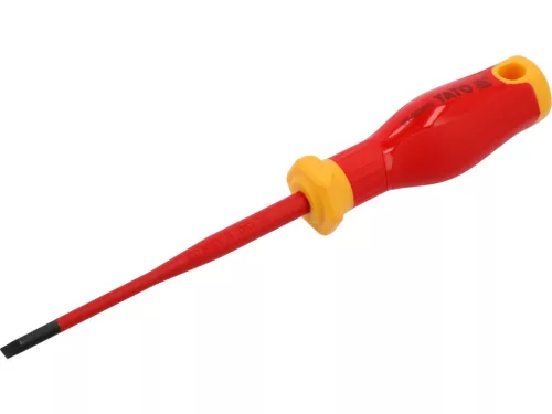 YATO Szigetelt csavarhúzó extra vékony VDE  4,0x100 mm (YT-282643)