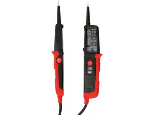 YATO Feszültségvizsgáló kétpólusú kivitelben, RCD-teszttel, 6–1000 V, CAT IV 600 V (YT-28330)