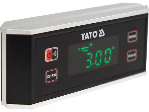 YATO DIGITÁLIS MINI SZÖGMÉRŐ ÉS VÍZMÉRTÉK 150 MM (YT-30395)