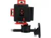 YATO 4D A+ Vonallézer 1/4", zöld, IP54, 520-530nm, 30m (2x4,0Ah/3,7V) + mini állvány   16 LÉZERVONAL (YT-30417)