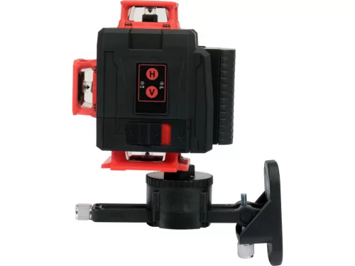 YATO 4D A+ Vonallézer 1/4", zöld, IP54, 520-530nm, 30m (2x4,0Ah/3,7V) + mini állvány   16 LÉZERVONAL (YT-30417)