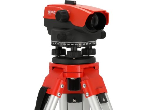 YATO Optikai geodéziai szintező tartozékokkal ( állvány + rúd ) 32x IP66 (YT-30551)