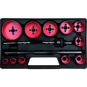 YATO Körkivágó készlet 15 részes 19-76 mm (YT-3381)