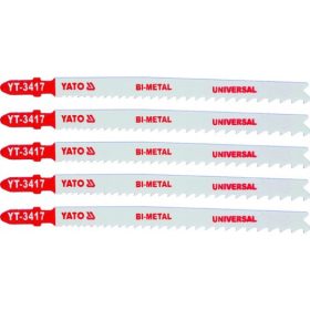   YATO Dekopírfűrészlap T10TPI fémvágásra 5db/cs (YT-3417)