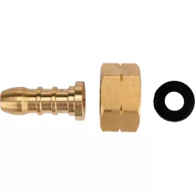   YATO Gáztömlő csatlakozó propán-bután palackhoz, 3/8” balmenet, 9–10 mm-es tömlőhöz (YT-36802)