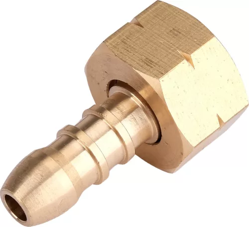 YATO Gáztömlő csatlakozó propán-bután palackhoz, 3/8” balmenet, 9–10 mm-es tömlőhöz (YT-36802)
