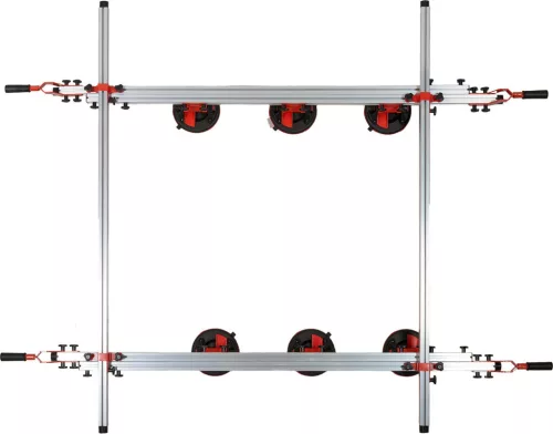 YATO KÉZI ÜVEGTARTÓ SZÁLLÍTÓ ÁLLVÁNY 6 TAPADÓ TAPPANCCSAL 1600 X 3600 MM (YT-37091)