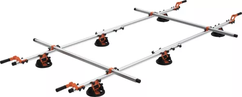 YATO KÉZI ÜVEGTARTÓ SZÁLLÍTÓ ÁLLVÁNY 6 TAPADÓ TAPPANCCSAL 1600 X 3600 MM (YT-37091)