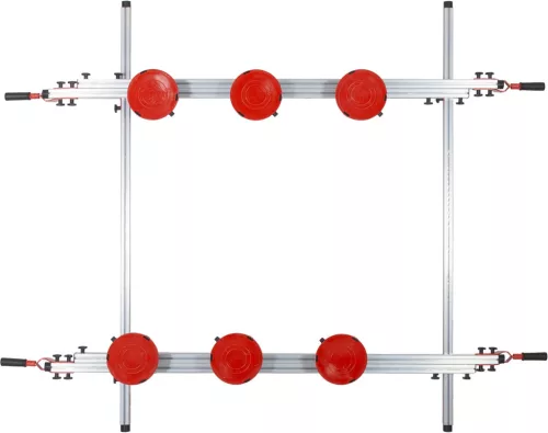 YATO KÉZI ÜVEGTARTÓ SZÁLLÍTÓ ÁLLVÁNY 6 TAPADÓ TAPPANCCSAL 1600 X 3600 MM (YT-37091)