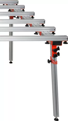 YATO ALUMÍNIUM MUNKAASZTAL munkalapokhoz (csemperakó asztal) 1400 x 3600 mm (YT-37101)