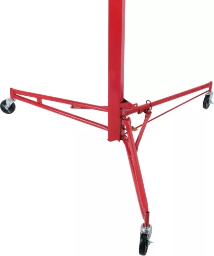 YATO Gipszkarton lapemelő 68 kg, 1,4–3,4 m munkamagasság, kézi emelőmechanizmussal (YT-37460)