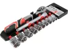 YATO Dugókulcs készlet 12 részes 3/8" 10-24 mm CrV (YT-38683)