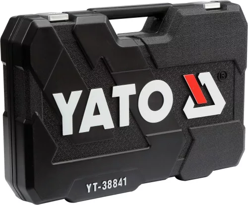 YATO Dugókulcs készlet 216 részes 1/2": 10-32 mm, 1/4": 4-14 mm, 3/8": 10-19 mm CrV~ (YT-38841)