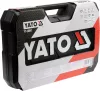 YATO Dugókulcs készlet 216 részes, 1/4”, 3/8” és 1/2”, CrV racsnis szerszámkészlet (YT-38841)