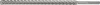 YATO SDS Max X-hegyű fúrószár, 30 × 570 mm (YT-419847)