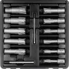 YATO Koronafúró készlet mágneses fúrógéphez, TCT, Weldon, 12–27 mm, 13 részes (YT-43413)